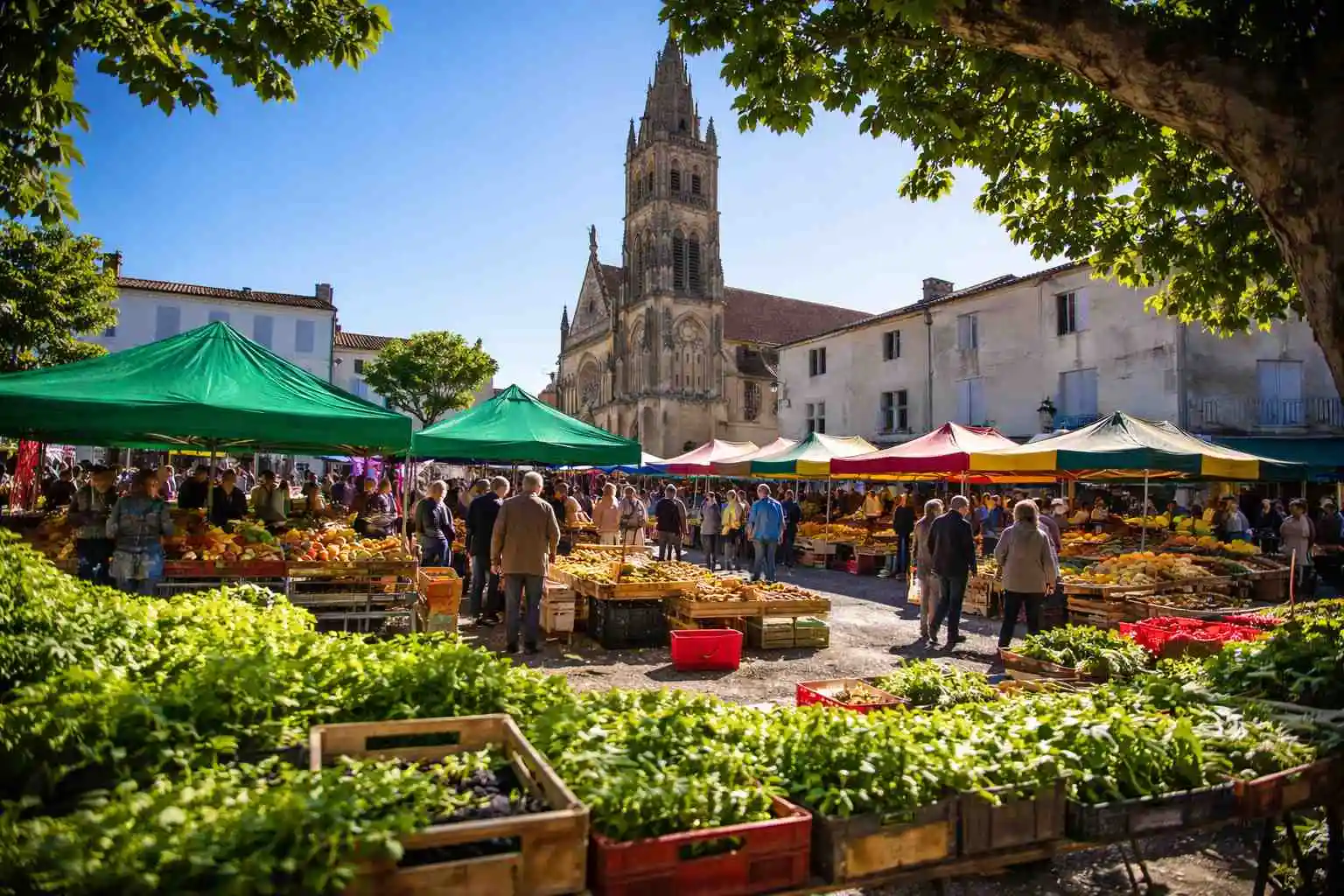 marché en gironde