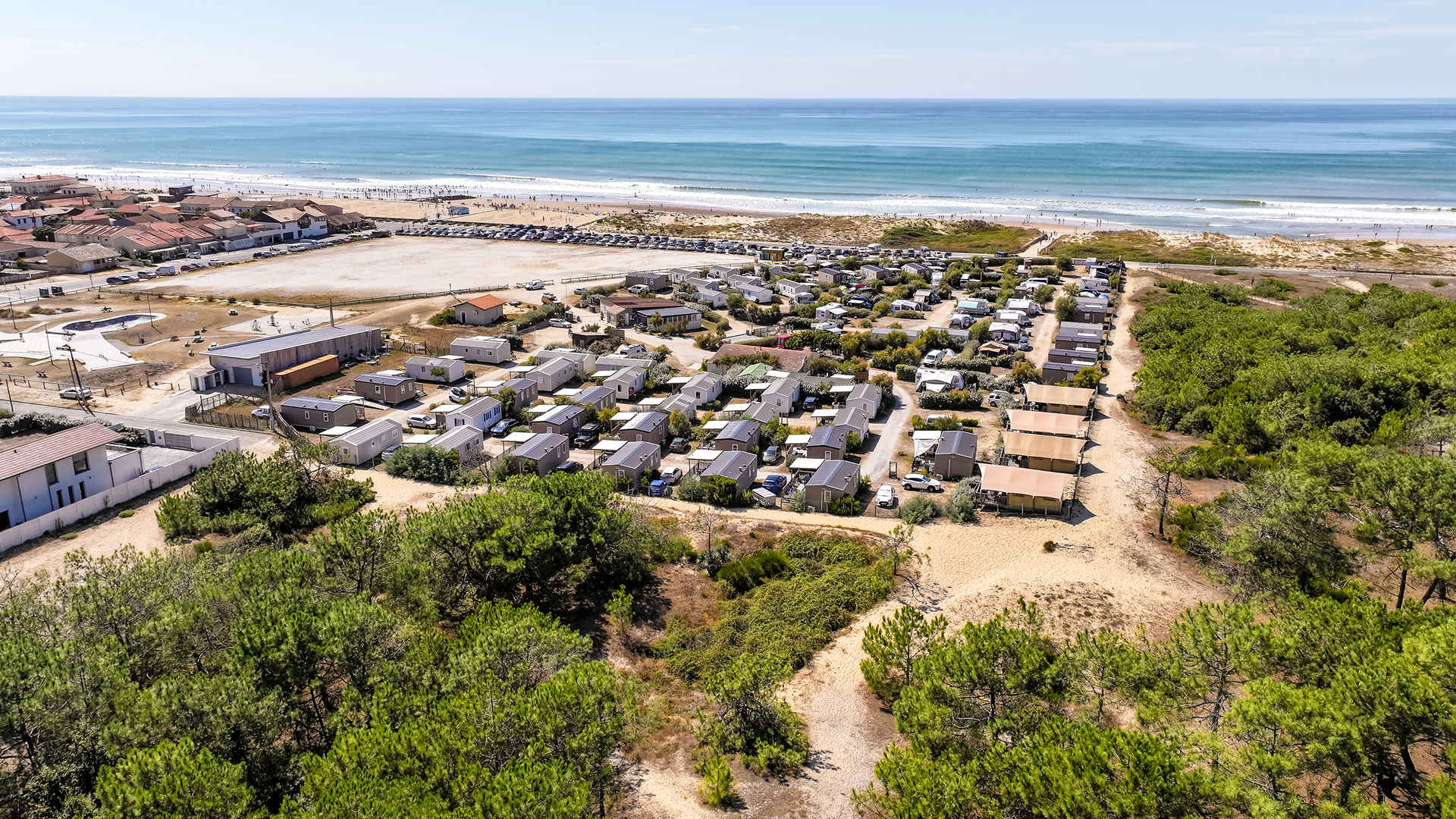 Camping Vendays Montalivet am Meer  3 Sterne Le Soleil d'Or